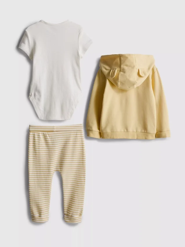 0-18mths | 3-piece disney's winnie the pooh newborn clothing set