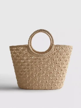 Paula echevarrÃa crochet bucket bag