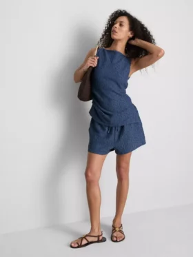 Paula echevarrÃa relaxed crinkle shorts