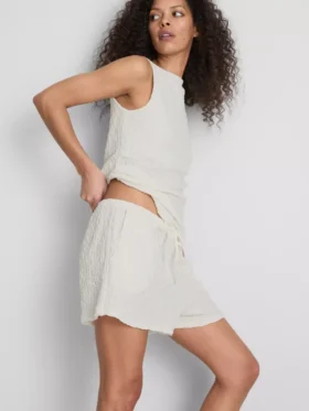 Paula echevarrÃa relaxed crinkle shorts