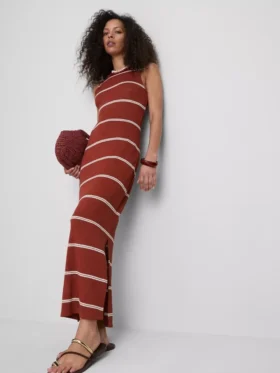 Paula echevarrÃa sleeveless bodycon midaxi dress