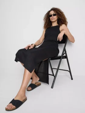 Paula echevarrÃa sleeveless bodycon midaxi dress