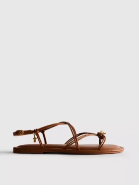 Paula echevarrÃa strappy charm sandals