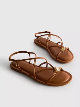 Paula echevarrÃa strappy charm sandals