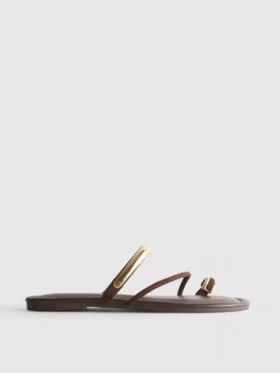 Paula echevarrÃa toe post sandals